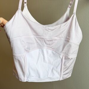 Lululemon Blissful Pink Top with Bra